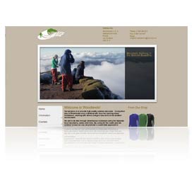 website for Woodlands Outdoor Education Centre