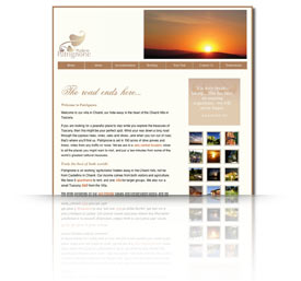 website for Podere Patrignone