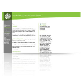 website for Oxfordshire Outdoor learning Service